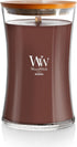 WoodWick Large Hourglass Candle Redwood - Premium Soy Blend Wax Pluswick Innovation Wood Wick Made in USA...