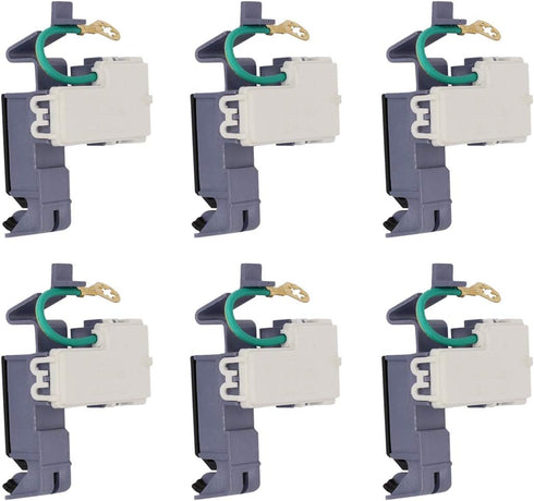 ApplianPar Pack of 6 Washer Lid Switch 8318084 for Whirlpool Kenmore Roper WP8318084 ER8318084
