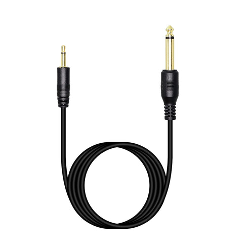 RIIEYOCA 1/8" to 1/4" TS Cable, Gold Plated 3.5mm Mono Male to 6.35mm Mono Male Audio Cable for Amplifier, Speaker,Guitar(2m/6.56ft)...