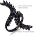 Lavencious Cocktail Fashion Ring Size Adjustable From 6-8.5 CZ Marquise Shape Jewelry for Women...