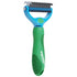 Dog and Cat Dematting and Deshedding Tool - Double Sided Undercoat Rake Comb & Detangler - Cat Brush Dog Shedding Brush for Matted Hair, Long Fur ...
