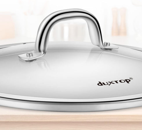 Duxtop Cookware Glass Replacement Lid (Exterior Diameter: 6-3/4inch, Interior Diameter: 6-1/4inch)...