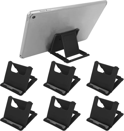 6Pcs Foldable Cell Phone Stand, Multi-Angle Pocket Phone Stand Portable Universal Desk Stand for All Mobile Smart Phone Tablet Display......