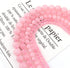 45pcs 8mm Natural Stone Beads Rose Quartz Beads Crystal Gemstone for Jewelry Making, DIY Bracelet Necklace...