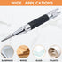 2-Piece Automatic Center Punch, 5 inch Spring Loaded Center Hole Punch with Adjustable Stroke Punch Tool for Metal Wood Glass Plastic, Metal Punch...