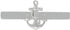 Anchor Tie Clip Rhodium Plated Fashion Anchor Tie Clip In Box...