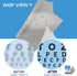 EASY VIEW+ Anti-Fog Microfiber Cloth- For Glasses Goggles Motorcycle Helmet Camera Lens...