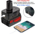 USB Battery Adapter for Craftsman C3 19.2 Volt Lithium Cordless Power Tools, Convert Black and Decker/Stanley/Porter Cable 20V Lithium Battery to ...