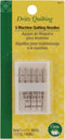 Dritz Quilting 3071 Quilting Machine Needles, Size 9, 11, 14 (5-Count)...