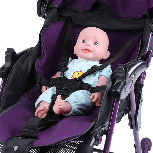 Holder Replacement Safety Security Belts Stroller Children Pushchair Rotating Adjustable High Chair Straps Universal Baby 5 Point Harness Belt for...