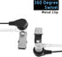Earpiece Headset for Garmin Radio Rino 110 120 130 520HCX 530HCX 610 650 655T 700T 750 755T Walkie Talkie 2.5mm 1-pin FBI Style Covert Acoustic Tu...