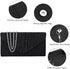 Evening Bag Clutch Purses for Women, Rhinestones Purse, Sparkling Envelope Evening Bag with Detachable Chain...
