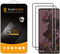 Supershieldz (2 Pack) Designed for Google (Pixel 7 Pro) Tempered Glass Screen Protector, 3D Curved Glass, Anti Scratch, Bubble Free (Black)...