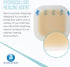 Dynarex DynaDerm Hydrocolloid Dressings, Sterile Moist Bandages Used for All Kinds of Wounds, 4" x 4", Thin & Latex-Free, Peel-Down Patches - 1 Bo...