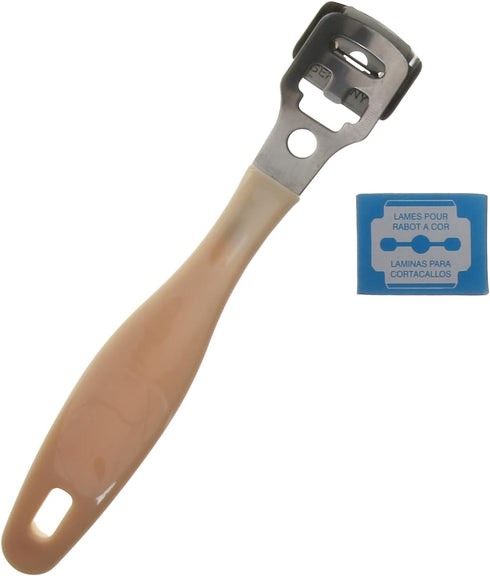 Denco Corn and Callus Foot Scraper, Stainless Steel Blade, 1 Count...