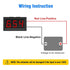 5 Pack DC 5~120V Digital Mini Voltmeter Voltage Display, SUNJOYCO 0.56" LED Display Panel Voltage Tester Meter, Car Motorcycle Battery Monitor Vol...