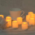 Battery Operated Votive Candles with flickering flame, Bright Realistic Electric LED Fake Christmas Tea Lights Candles in Warm White for Decoratio...