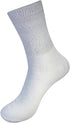 Lot of 3 Pairs Mens gray Diabetic Socks Loose Fit Big Size 13-15 Blue Label...