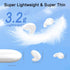 Invisible Sleep Wireless Earphone, Sleeping Earbuds for Side Sleepers Built-in Mic, Earbuds for Sleeping with Type-C Fast Charging Case (White)...