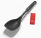 Large Silicone Cooking Spoon, Non-Stick Solid Spoon set with Deep Bolw and Measurement Mark for Mixing, Serving, Draining, Scooping, Scraping, Hea...