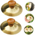 4pcs Children's Percussion Instrument Mini Cymbals Mini Hand Bells Small Cymbals Kids Mini Cymbal Brass Cymbals Copper Cymbals Hand Cymbals Toys M...