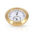Guitar Violin Thermometer Hygrometer, Alloy Meter Temperature and Humidity Meter Thermometer for Violin Guitar Case Instrument Care (Gold)...