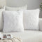 MIULEE Pack of 2 Luxury Faux Fur Decoration Throw Pillow Covers Deluxe Winter Cute Decorative Plush Pillow Case Cushion Cover Shell for Sofa Bedro...