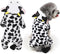 Warm pet Clothes Dog Milk Cow Sweater Hoodie cat Halloween Costume pet Milk Cow Costume Dog Outfit cat Christmas Outfit Decorative Pet Costume Dog...