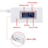 3pcs USB Volatage/Amps Power Meter, Tester Multimeter Test Speed of Charger, Cables, Computer, Power Bank (USB White)...