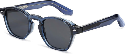 VANLINKER Retro Small Square Sunglasses for Men Womens Trendy Thin Cube Shades Vintage Slim Frames Luxury Eyewear VL9774...