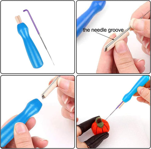BAGERLA Needle Felting Beginner Kits Felt Animals Wool Felting Kits Complete Needle Felting Tools and Supplies for DIY Felting Starters and Kids...