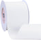 VATIN Solid 3" X 10 Yards White Grosgrain Ribbon Perfect for Crafts, Wedding Decor, DIY Hair Accessories, Sewing, Gift Package Wrapping and More...