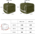 Toaster Dust Cover with Pockets, Solid Color Dark Olive Green Soft Washable 4 Slice Toaster Cover, Dust-proof Cover for Small Appliance Cover and ...