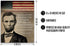 Govivo Abraham Lincoln Historic Quote - American Patriotic President Wall Decor Art Print - unframed artwork printed on photograph paper...