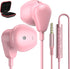 3.5mm Earbuds Wired Headphones for Samsung A25 A15 A14 A03S A23 Galaxy Note 5 8 9 S10E S10+ S8+ S9 Deep Bass 3.5mm Headset for iPhone iPad Google ...