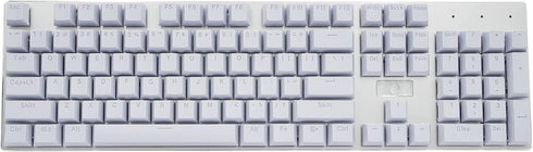 Granvela ABS Keycaps Set for Mechanical Keyboards, 104 Keys | for RGB Backlit | ANSI US-Layout | Campatible with 100% 75% 65% 60% MX Keyboard- Lig...