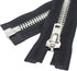 YaHoGa #10 30 Inch Silver Separating Jacket Zipper Metal Zipper Heavy Duty Metal Zippers for Jackets Sewing Coats Crafts (30" Silver)...