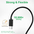 USB Type C Charger Charging Cable Compatible with JBL Charge 5 JBL Pulse 4 JBL Flip 5 Wireless Bluetooth Speakers, Jabra Elite 75t Earbuds, Raycon...