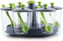 G & D Revolving Plastic Multi Purpose Aachar Pickle Container Masala Tray Dining Spice Stand Jar Box Transparent Condiment Set Masala Rack revolvi...