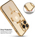 OOK Phone Case Made for iPhone 13 Pro Max (6.7 Inch) with Camera Lens Protector (Compatible with MagSafe) Anti-Scratch Shockproof Electroplated Sl...