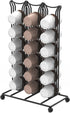 Espresso Coffee Capsule Holder, Coffee Pod Holder Holds 42 Capsules, Coffee Capsule Storage Organizer, Coffee Display Stand for Home Office Counte...