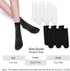 6 Pairs Sheer Ankle Socks Women Summer Ultra Thin Sheer Ruffle Socks Breathable Nylon Stocking Cool See Through Socks White Sheer Socks Soft Silk ...