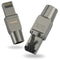 VCELINK RJ45 Connectors Tool Free Cat 8, Shielded RJ45 Modular Plugs 40 Gbps 2000MHz PoE++, Reusable Easy CAT 8 Termination for 23 AWG-22 AWG LAN ...