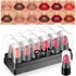 evpct 12Pcs Capsule Pills Lipstick Mini Matte Lipstick Sets for Women labiales mate 24 horas originales Dark Brown Red Nude Small Candy Lipstick S...