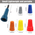 25 Pcs Wire Connectors & 1 Pc Blue Wire Nut Twister, Wire Screw Caps Kit Insulating Insert Twist Electrical Wire Connectors with Spring Wire Splic...