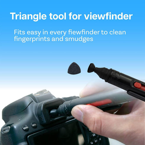 MMOBIEL Professional Carbon Cleaning Brush Compatible with DSLR Camera Lenses and Filters Dry Preclean with Microfibre Cleaning Cloth......
