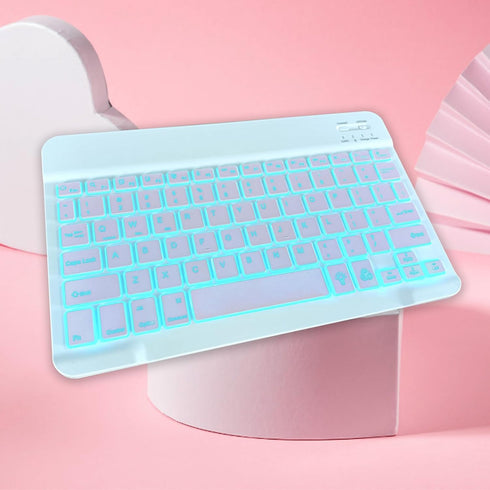 Bluetooth Keyboard for Mac Ultra-Compact Wireless Keyboard, Compatible with MacBook Pro/Air, iPad Laptops and PCcompatible Windows Android (Rechar...