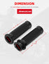 Amazicha Black 1” Motorcycle Hand Grips Handlebar Grips Compatible for Harley Sportster Touring Honda Kawasaki Suzuki Yamaha Bobber Chopper...