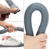 HLMOptimo 6 Feet Universal Washing Machine Drain Hose Flexible Dishwasher Drain Hose Extension Kits Corrugated Washer w/ 1 Adapter 1 Clamp 1 U-Ben...