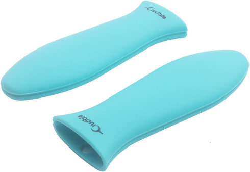 Silicone Hot Handle Holders (2-Pack Large, Turquoise)...